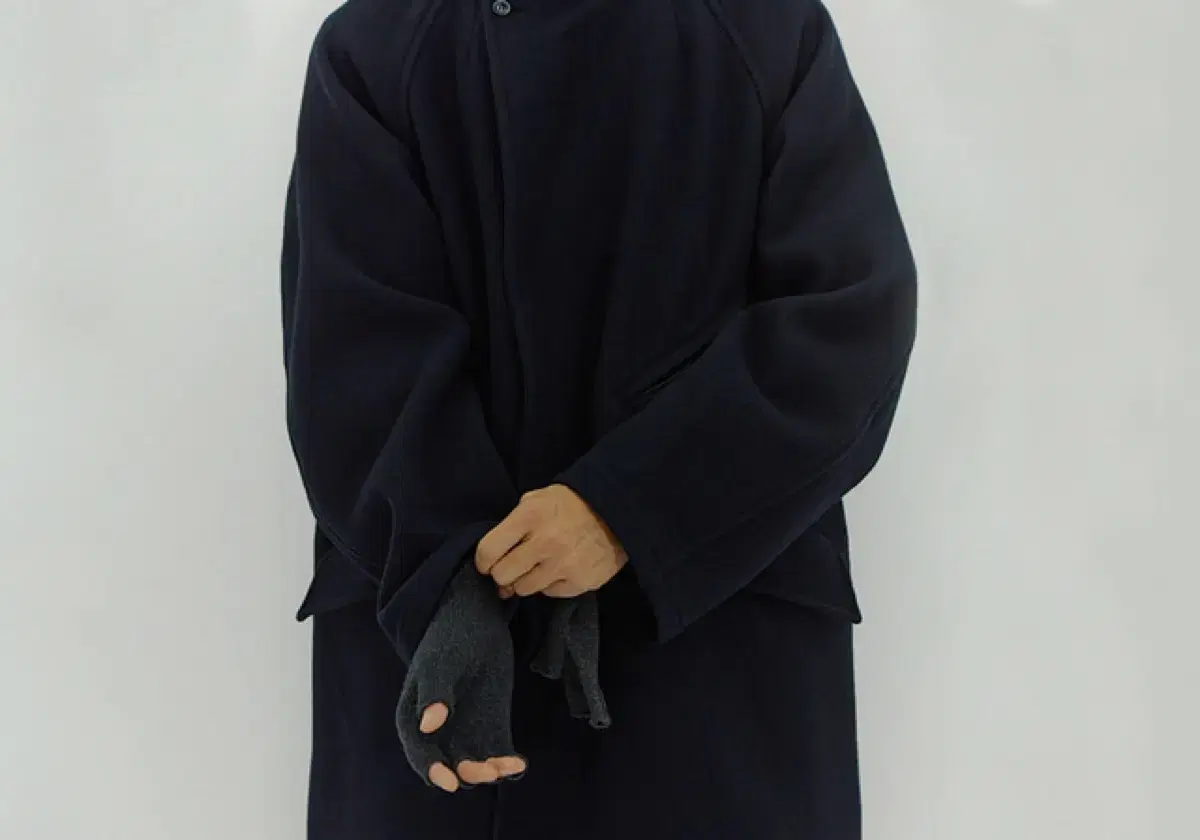 모이프 20fw TRC코트 네이비